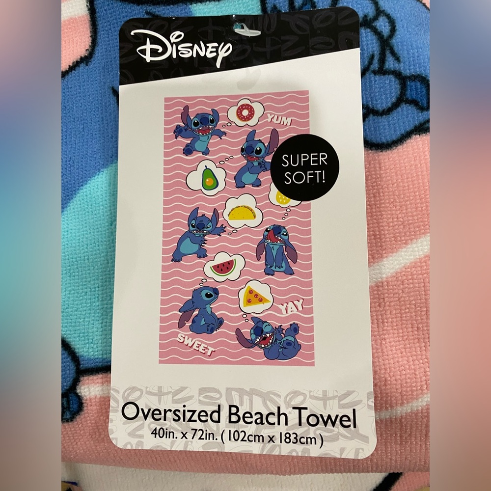 Lilo & Stitch Oversized Beach Towel